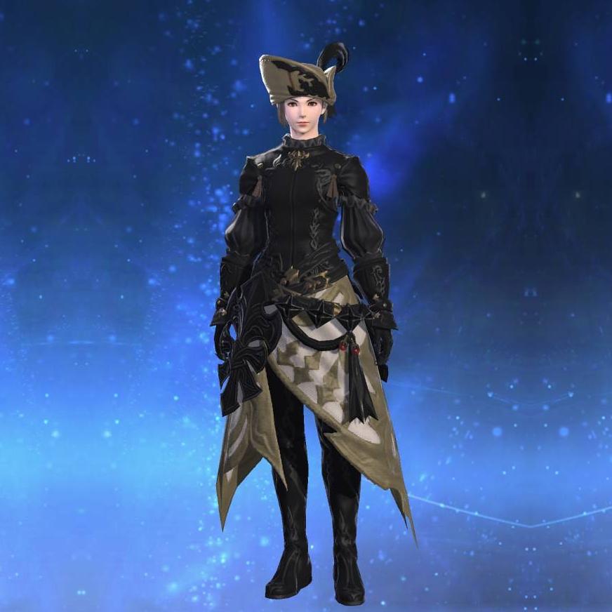 Bogatyr's Longcoat of Aiming's gearset image female.