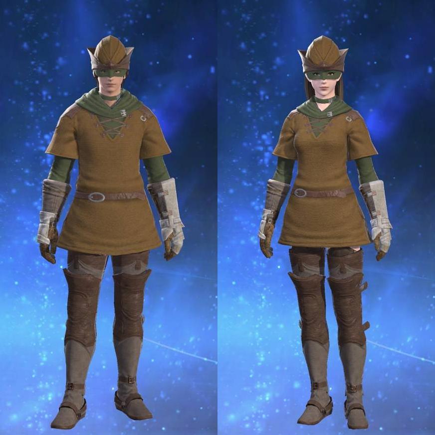 Poacher's Tunic's gearset image.