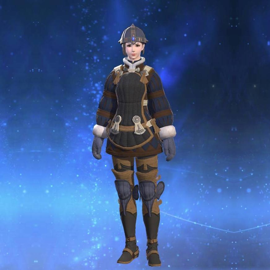 Mercenary's Acton's gearset image female.
