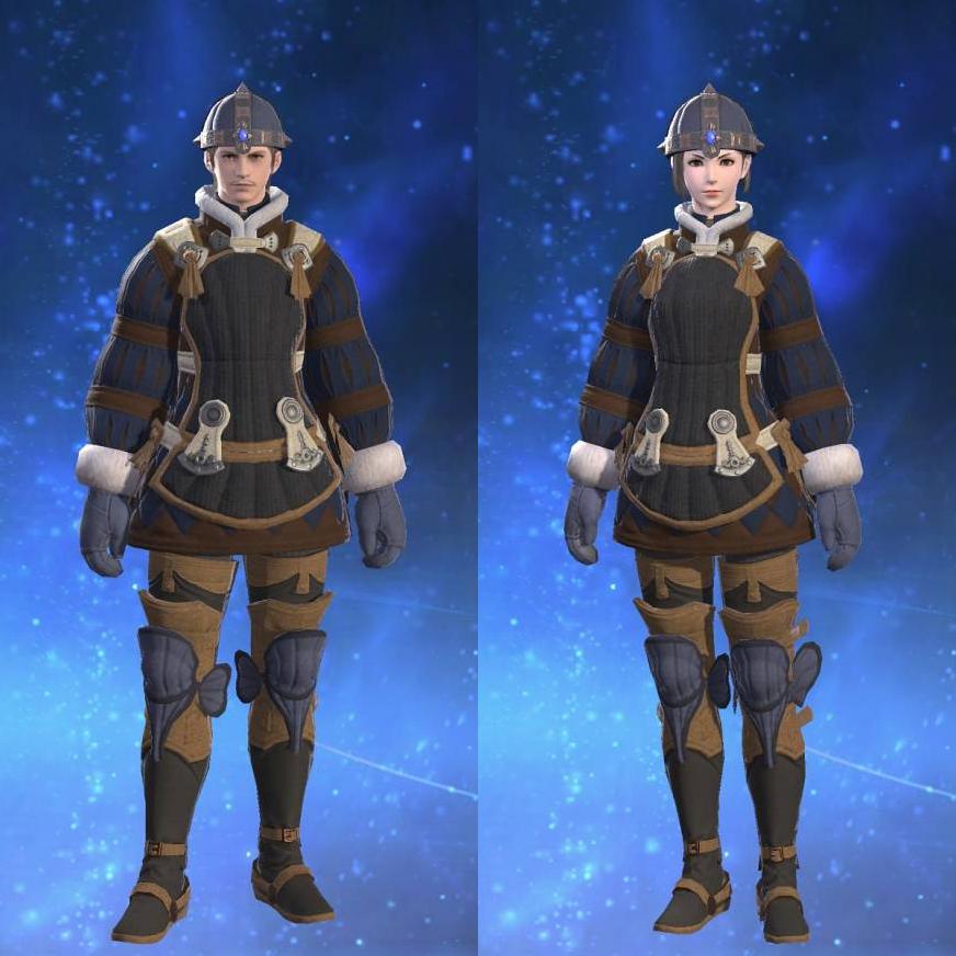 Mercenary's Acton's gearset image.