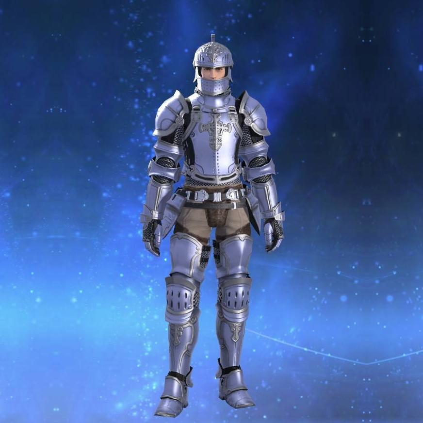 Mythril Cuirass's gearset image male.
