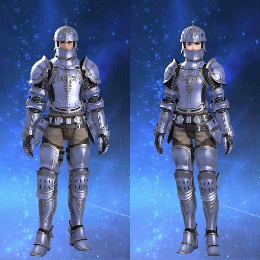 Mythril Cuirass's gearset image.