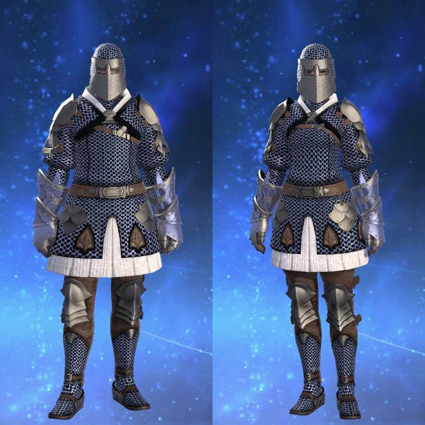 Mythril Haubergeon's gearset image.