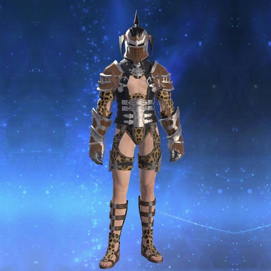 Militia Harness's gearset image male.