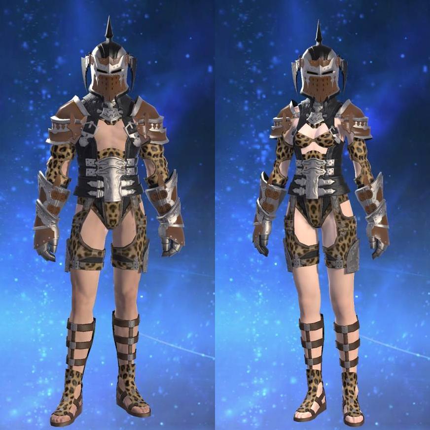 Militia Harness's gearset image.