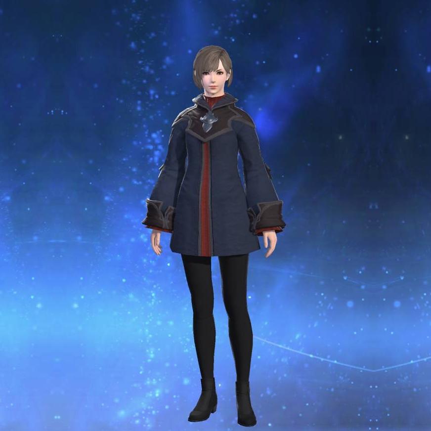 Mage's Halfrobe's gearset image female.