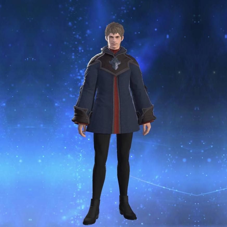 Mage's Halfrobe's gearset image male.
