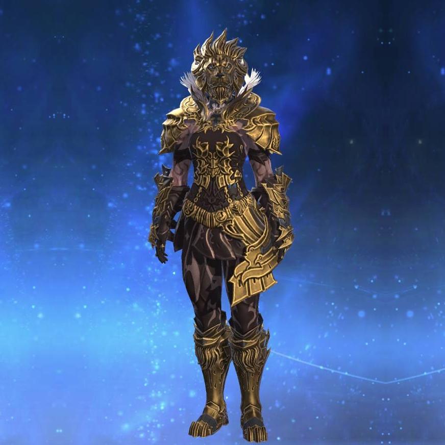 Lionsmane Cuirass's gearset image female.