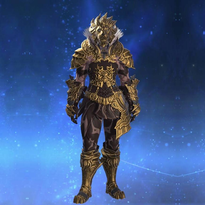 Lionsmane Cuirass's gearset image male.