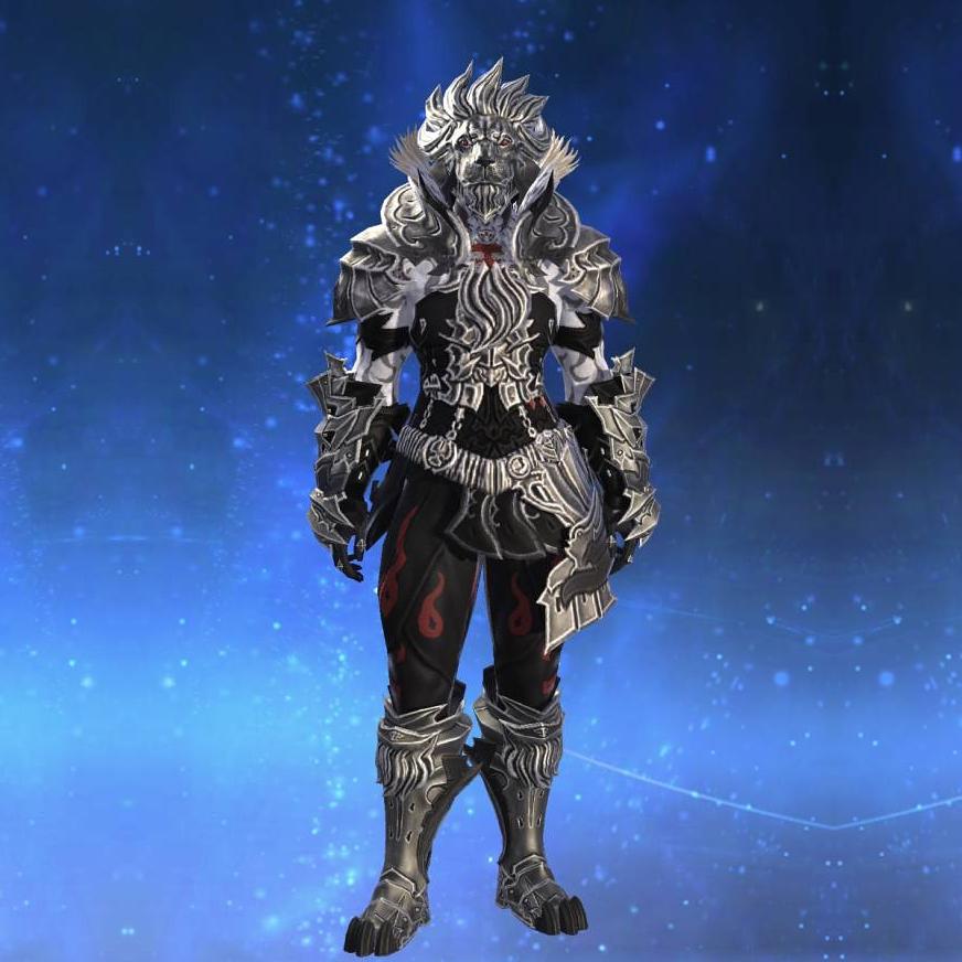 Lionliege Cuirass's gearset image male.