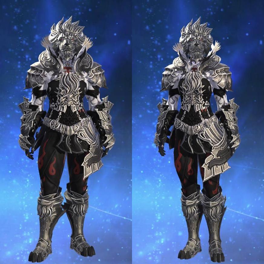 Lionliege Cuirass's gearset image.