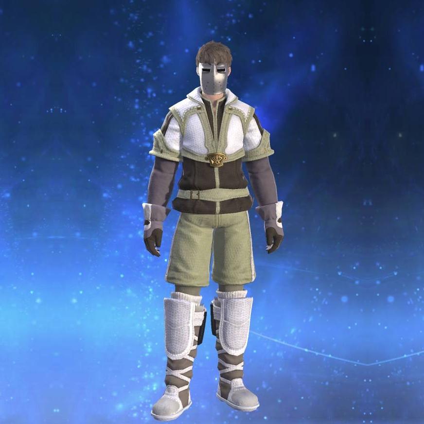 Raptorskin Jerkin's gearset image male.