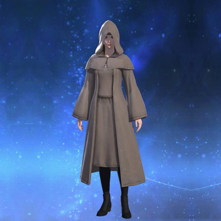 Linen Cowl's gearset image female.