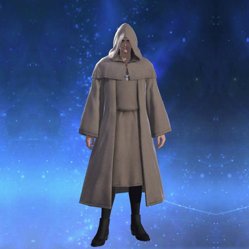 Linen Cowl's gearset image male.