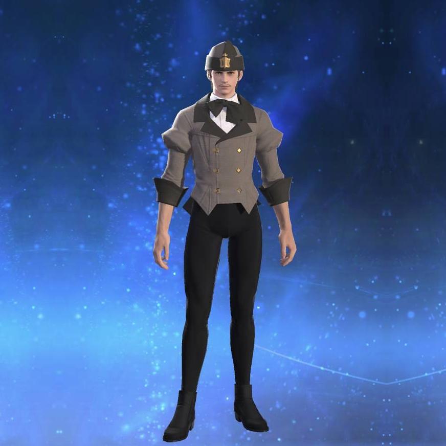 Linen Coatee of Gathering's gearset image male.
