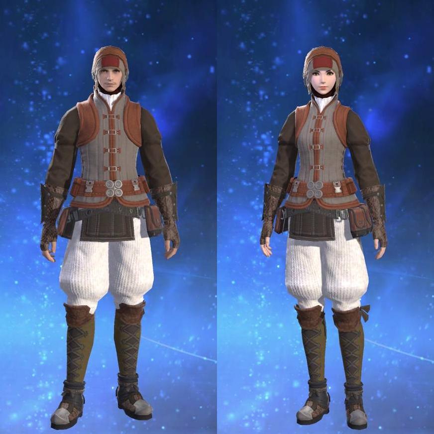 Linen Doublet's gearset image.