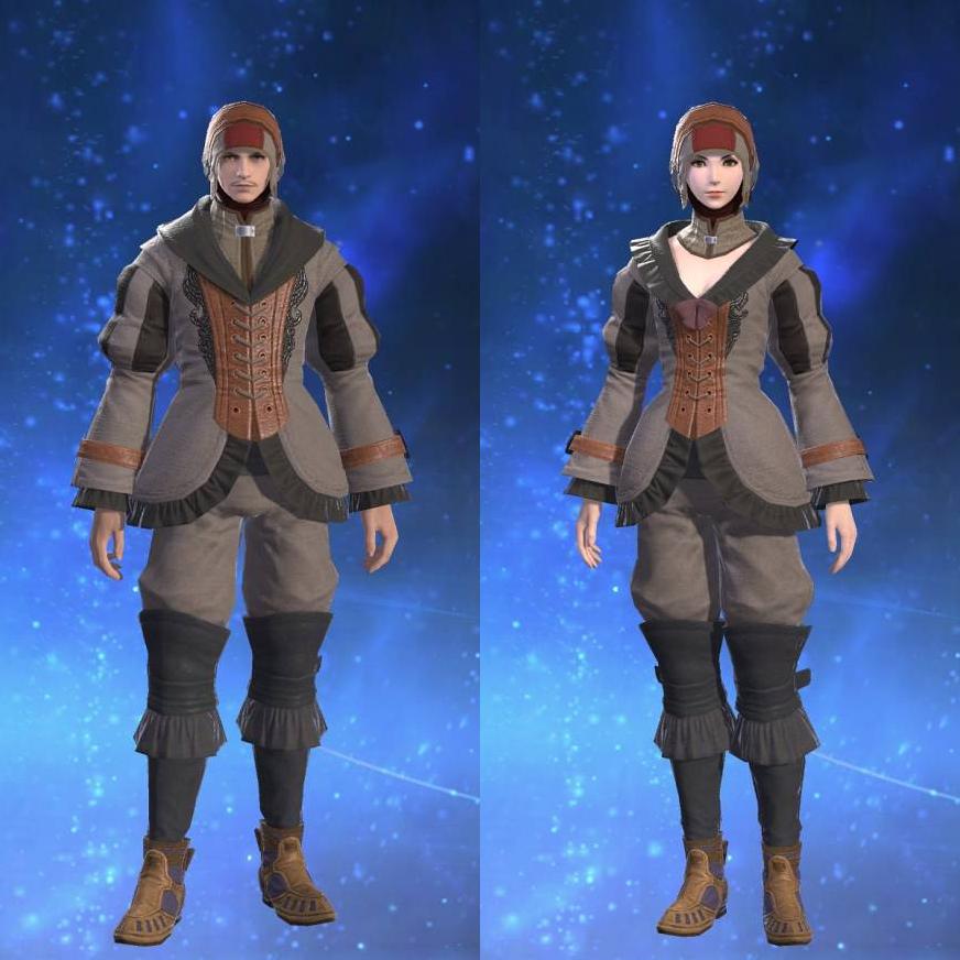 Linen Bliaud's gearset image.