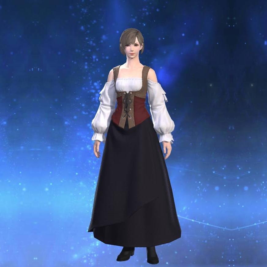 Riviera Dress's gearset image female.