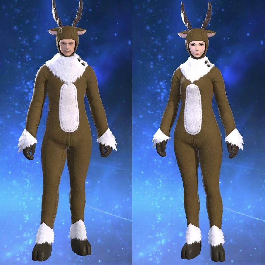Reindeer Suit FFXIV ARMOURY COLLECTION