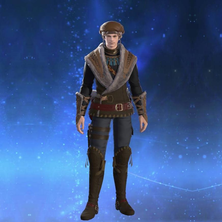 Leatherworker's Shirt's gearset image male.