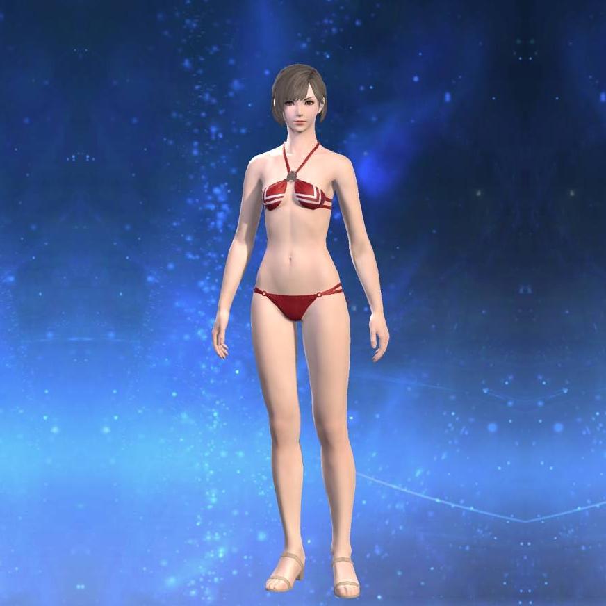 Red Summer Halter's gearset image.