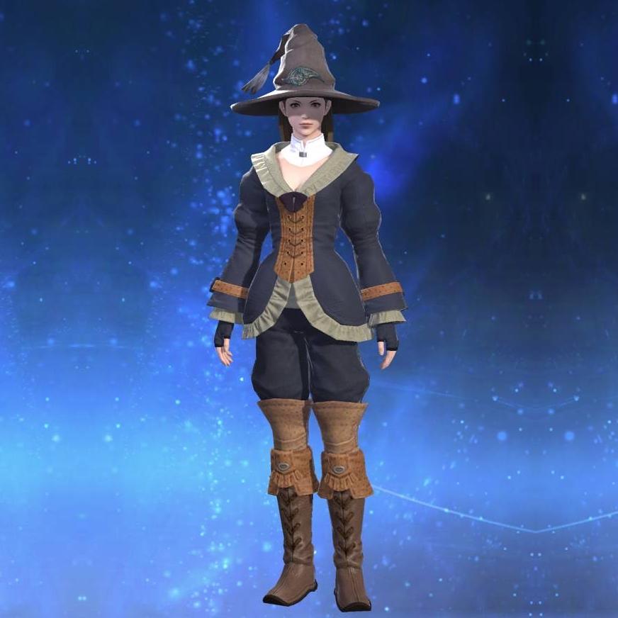 Loyalist's Bliaud's gearset image female.