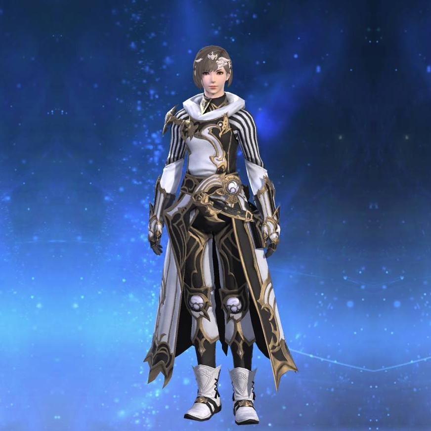 Royal Vest's gearset image female.