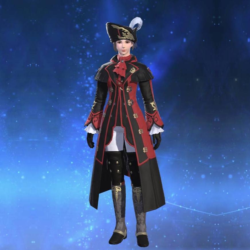 Storm Elite's Coat's gearset image female.