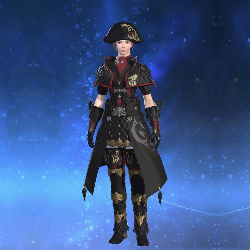 Storm Elite's Scale Coat's gearset image female.