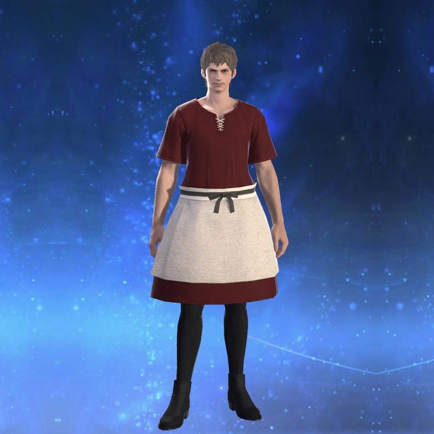 ロミンサンサージェント・エプロン's gearset image male.