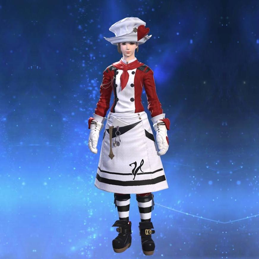 Valentione Apron's gearset image female.