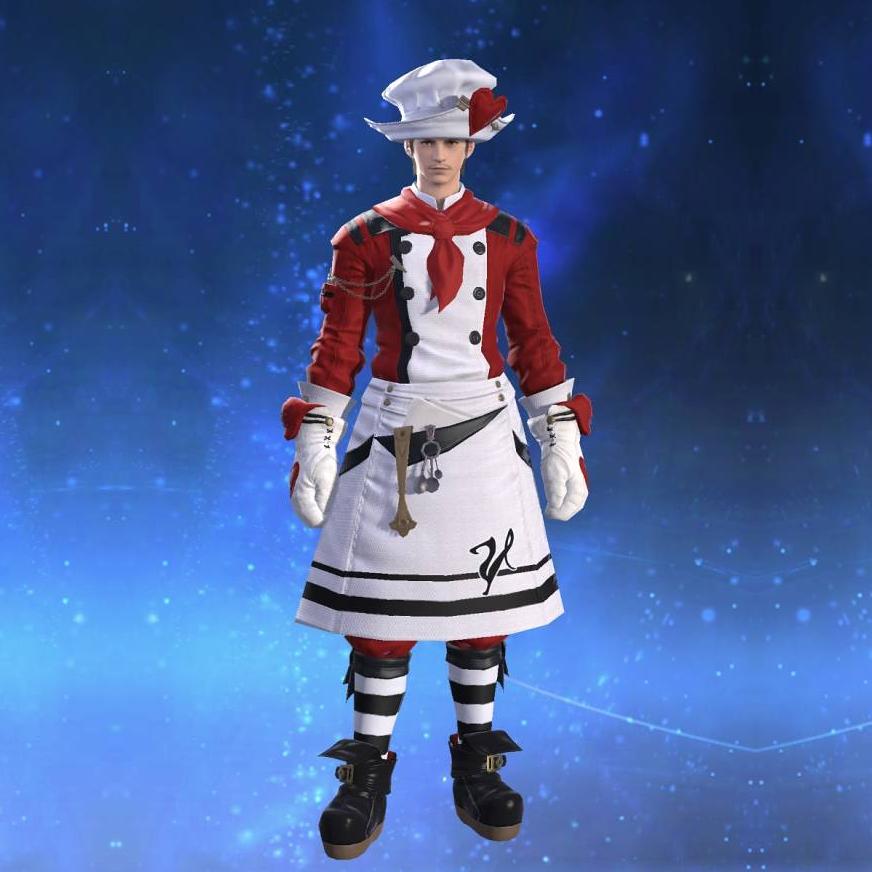 Valentione Apron's gearset image male.