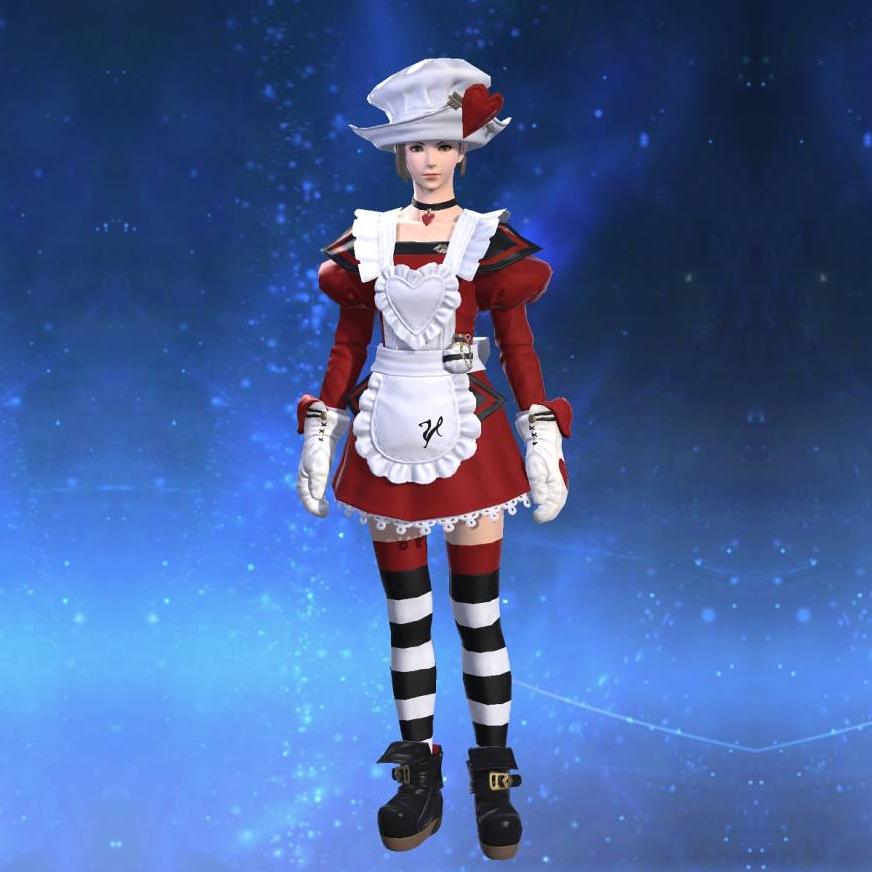 Valentione Apron Dress's gearset image female.