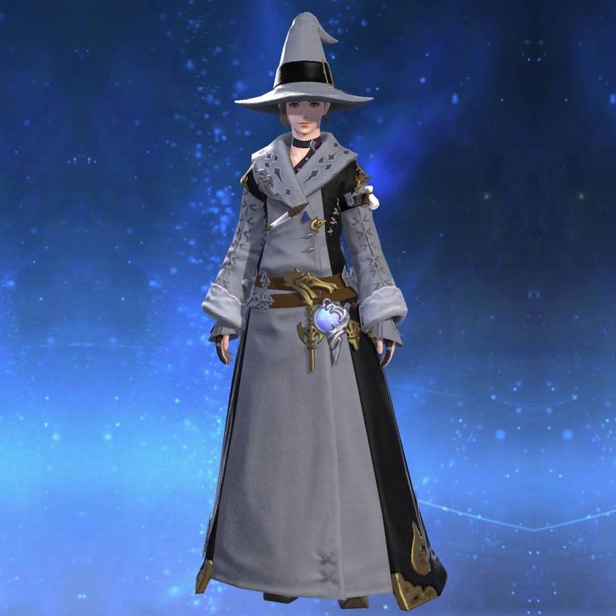 Vanya Robe of Casting's gearset image female.