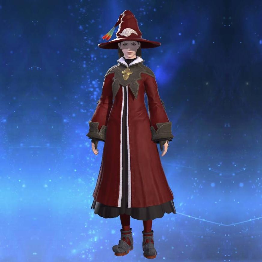 Vigil Robe's gearset image female.