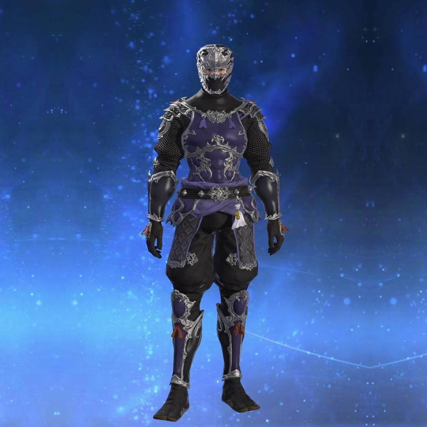 Ninja Chainmail's gearset image male.