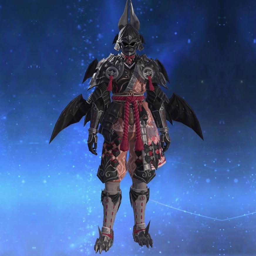 Batliege Osode's gearset image male.