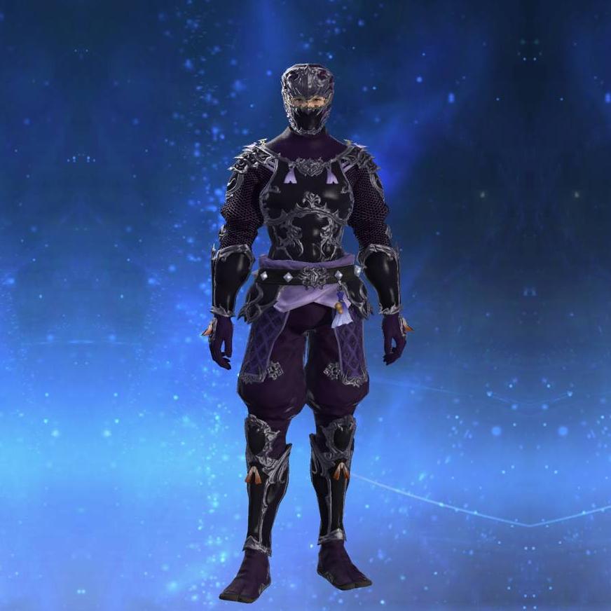 Koga Chainmail's gearset image male.