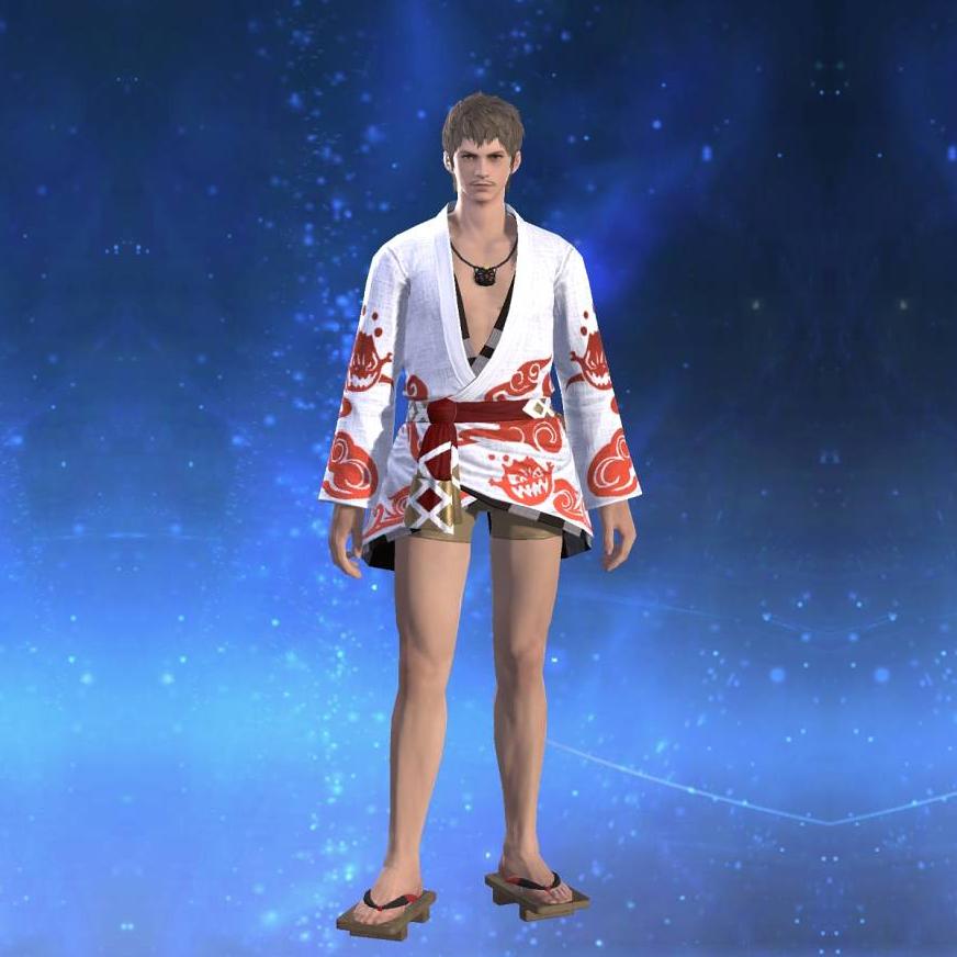 Lord's Yukata (Whiteflame)'s gearset image.