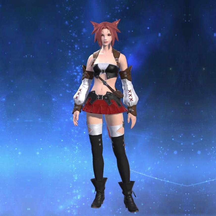 Miqo'te Separates's gearset image.