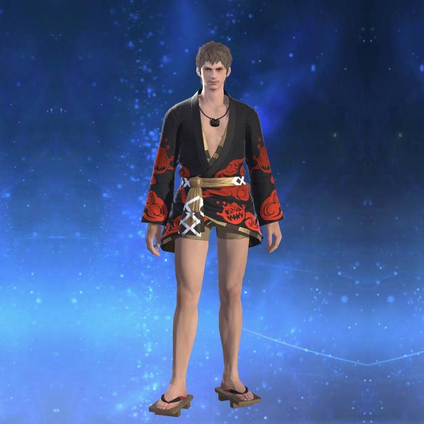 Lord's Yukata (Blackflame)'s gearset image.