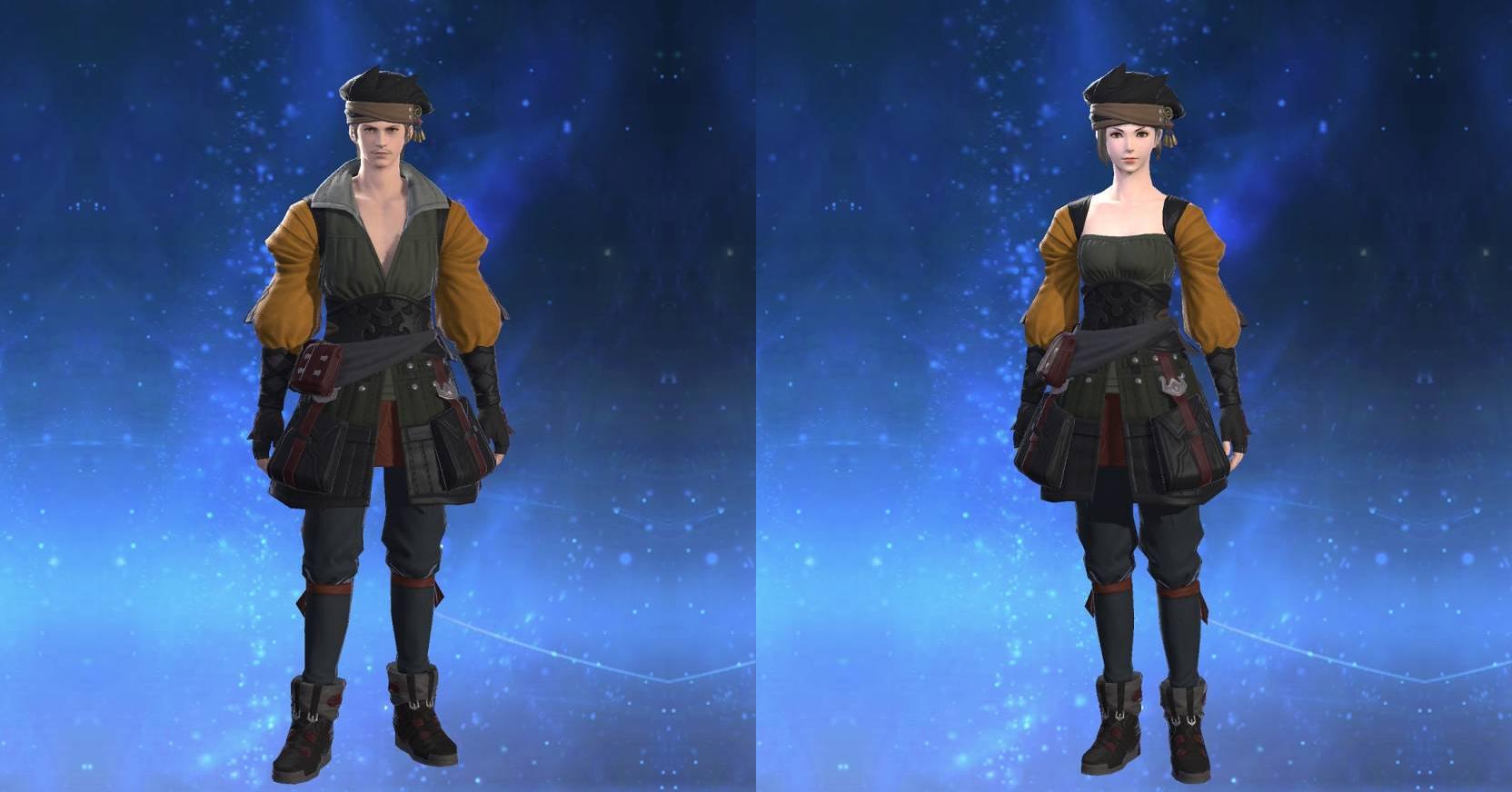 Chimerical Felt Doublet of Crafting | FFXIV ARMOURY COLLECTION