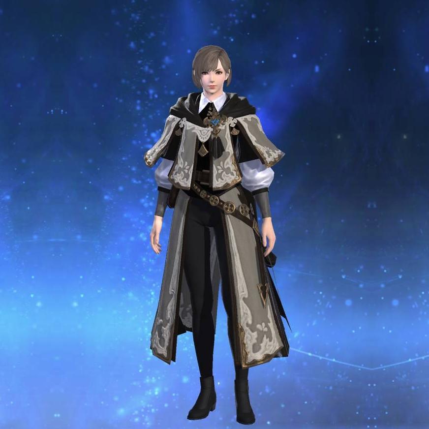 Astral Silk Robe's gearset image female.