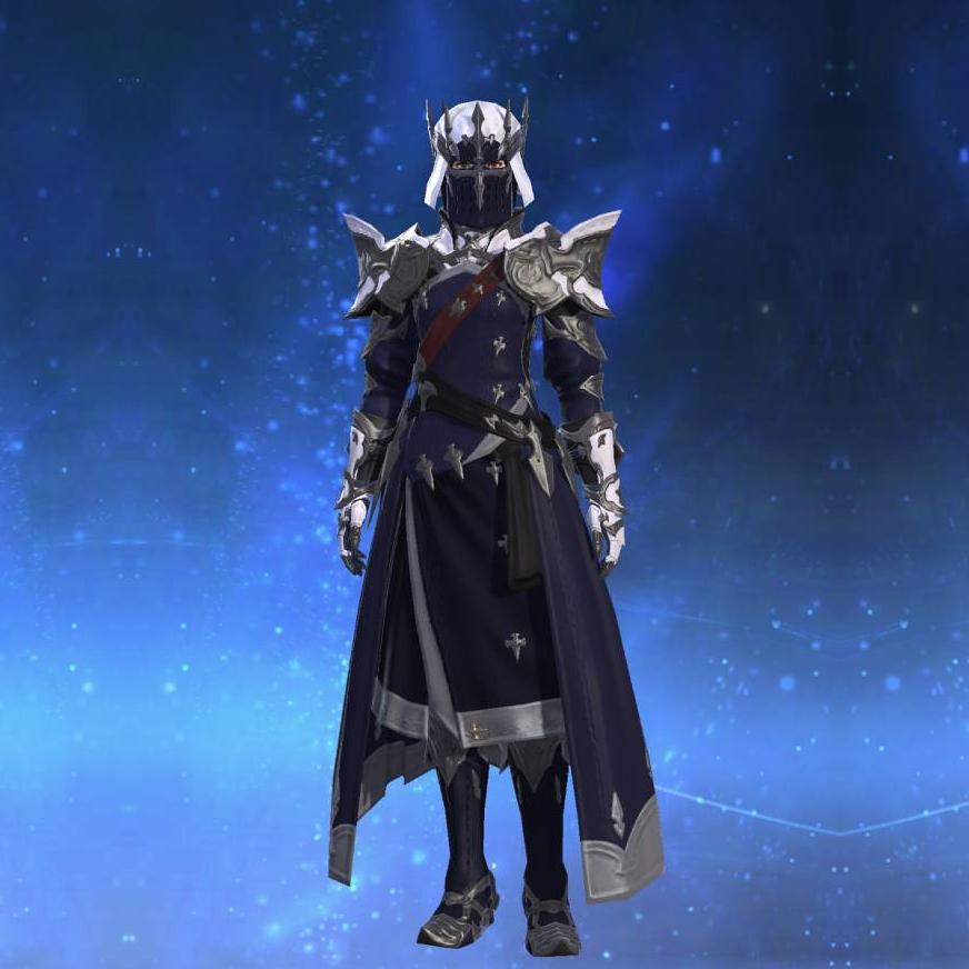 Adamantite Pauldroncoat of Maiming's gearset image female.