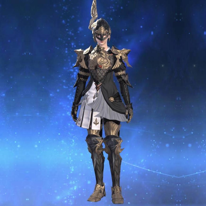 Adamantite Mail of Maiming's gearset image female.