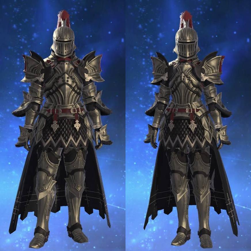 Adamantite Armor of Fending's gearset image.