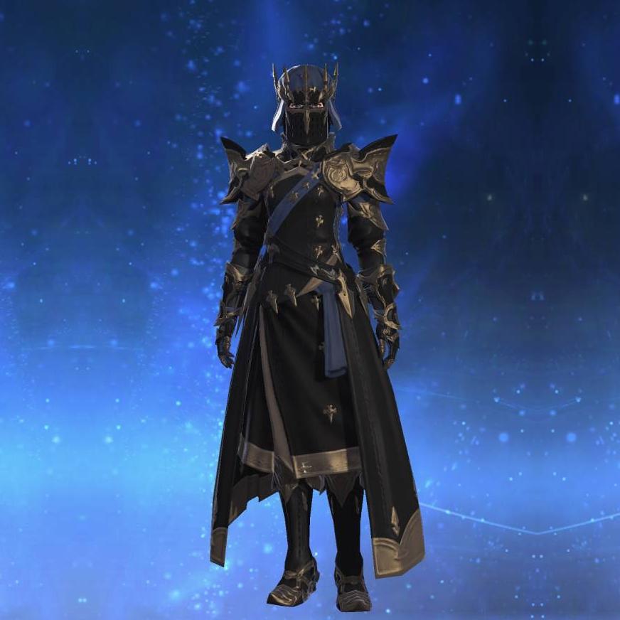Adamantite Pauldroncoat of Fending's gearset image female.