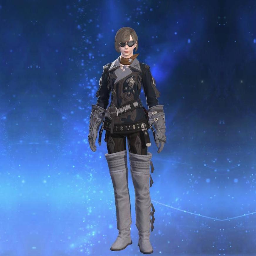 Archaeoskin Jackcoat of Crafting's gearset image female.