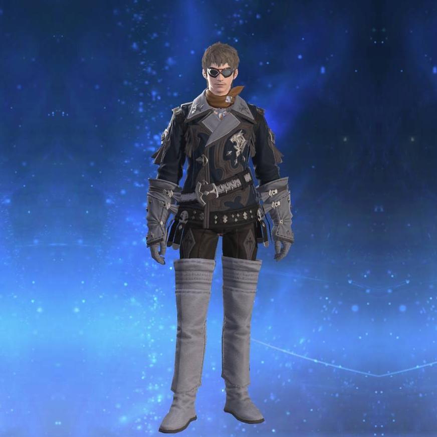 Archaeoskin Jackcoat of Crafting's gearset image male.