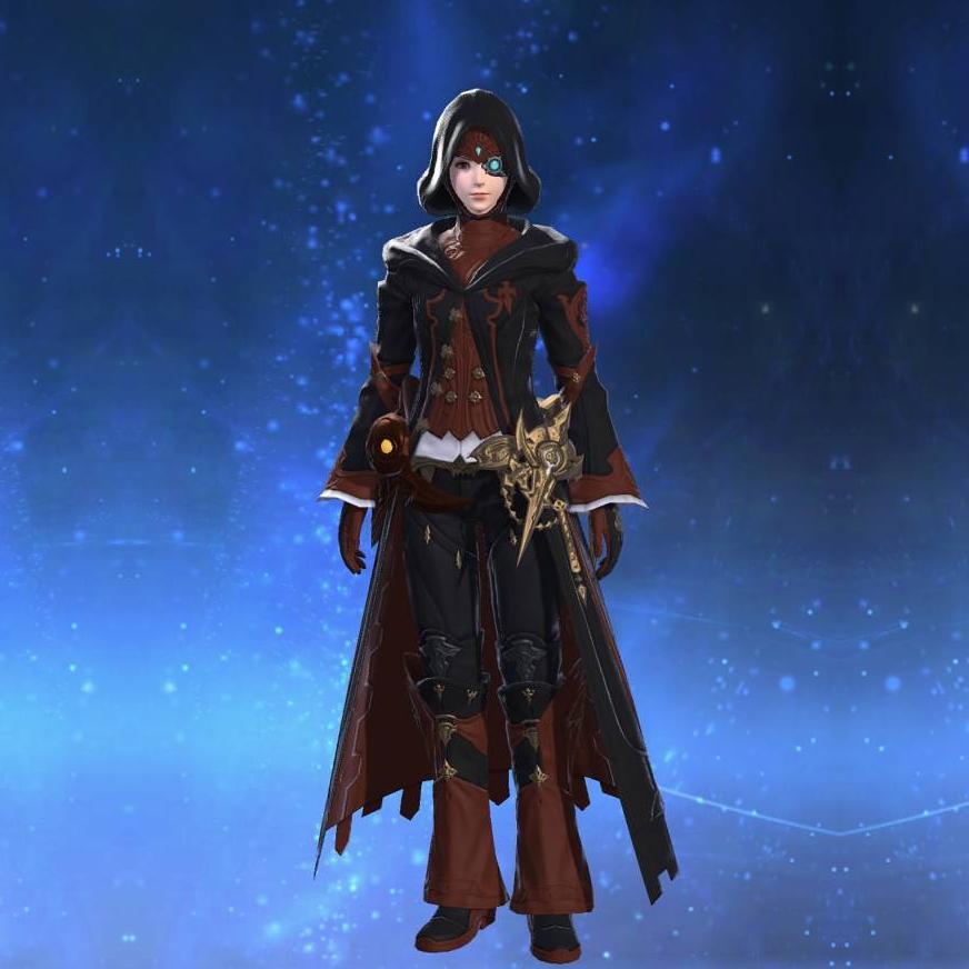 Alexandrian Coat of Casting's gearset image female.